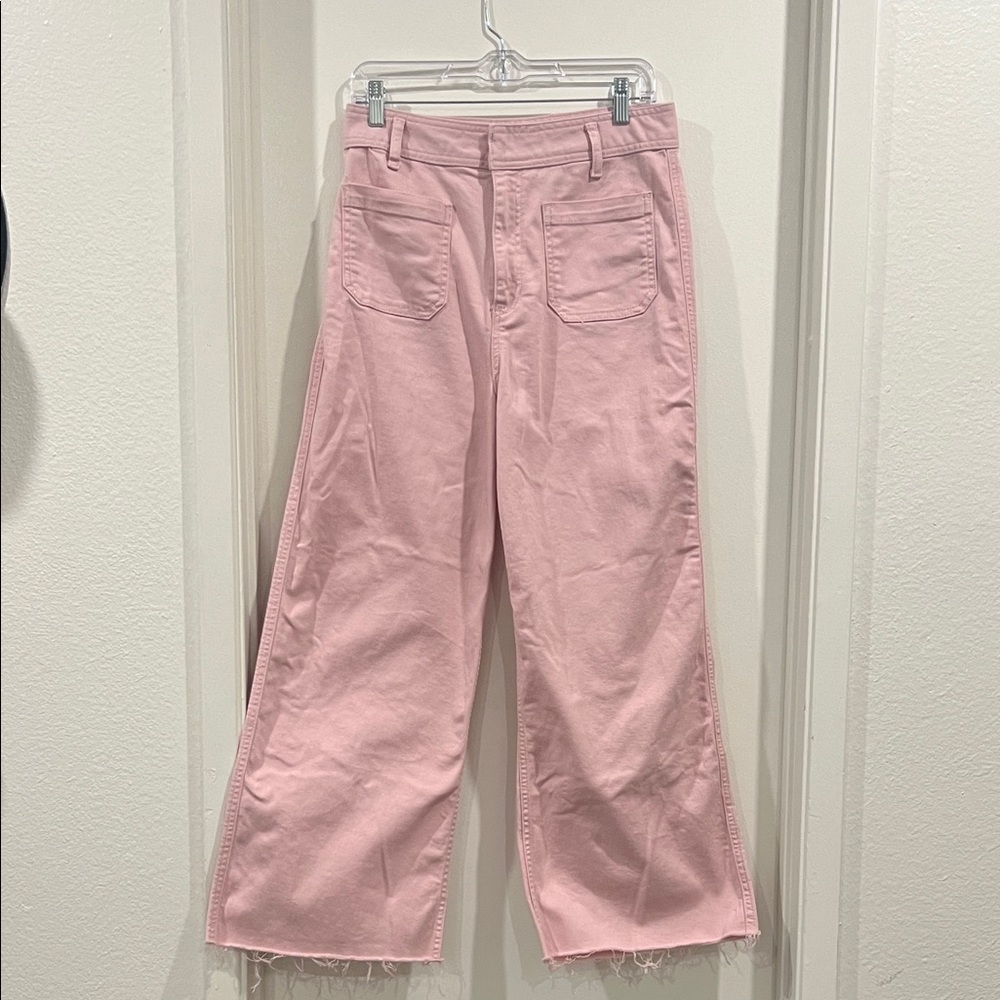 Zara Pink Wide Leg Pants